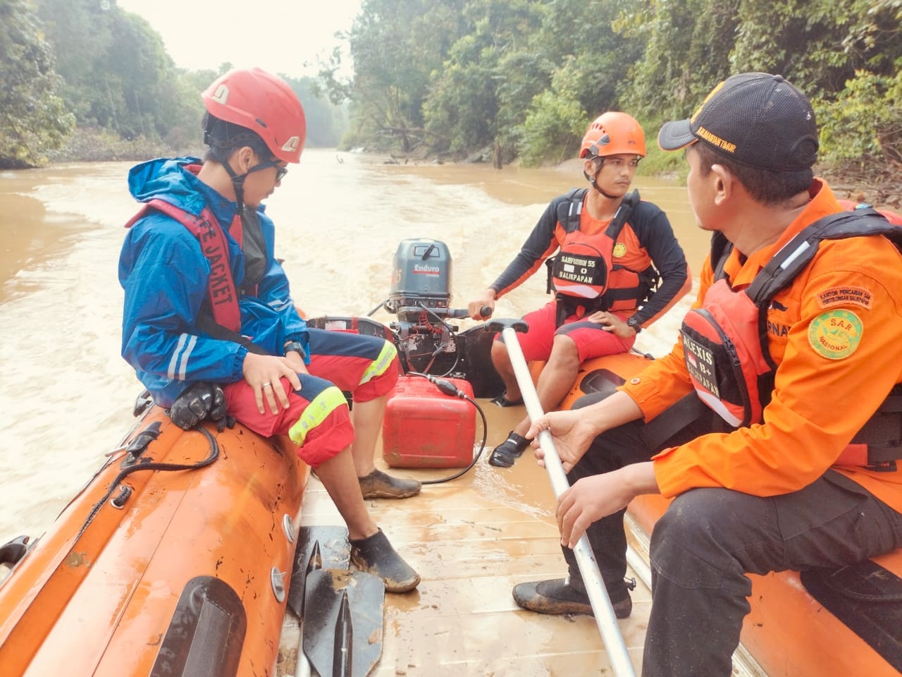 Pencarian Iwan yang Hilang Diduga Diterkam Buaya di Sungai Bengalon