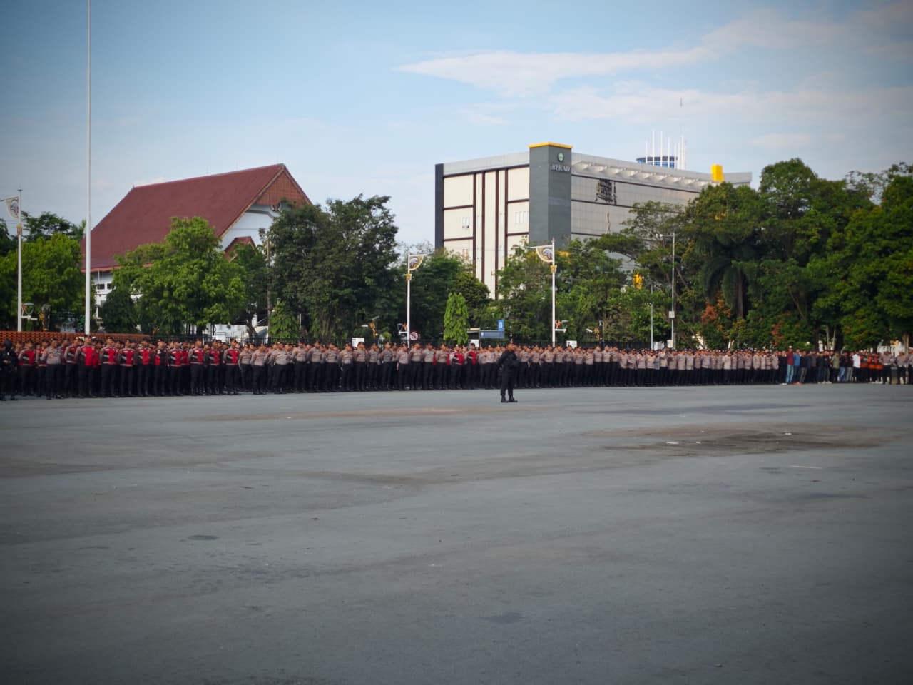Apel Pasukan Digelar Amankan Aksi 21 April